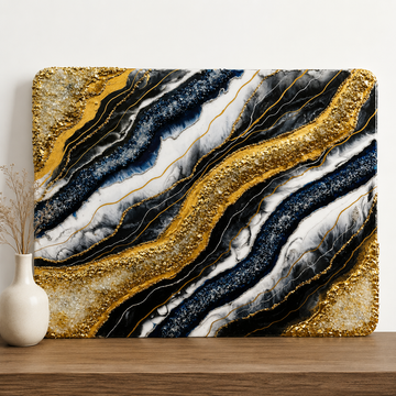 Resin Geode Art Wall Hanging