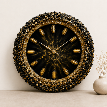 Resin, Stones Wall Clock